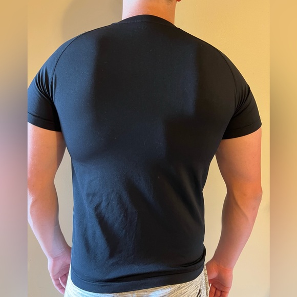 Young LA superhero compression tee (465) black - Picture 2 of 2